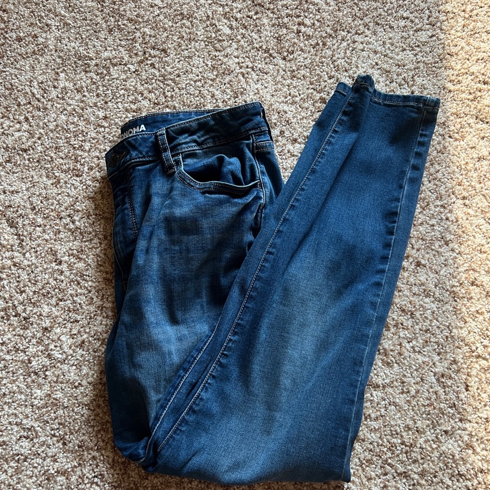 Sonoma Blue Skinny Jeans Classic Fit